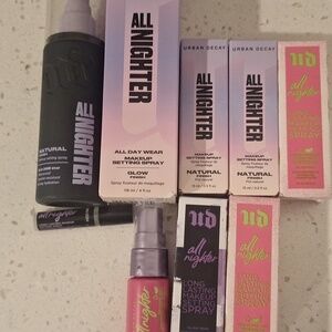 All Nighter setting sprays